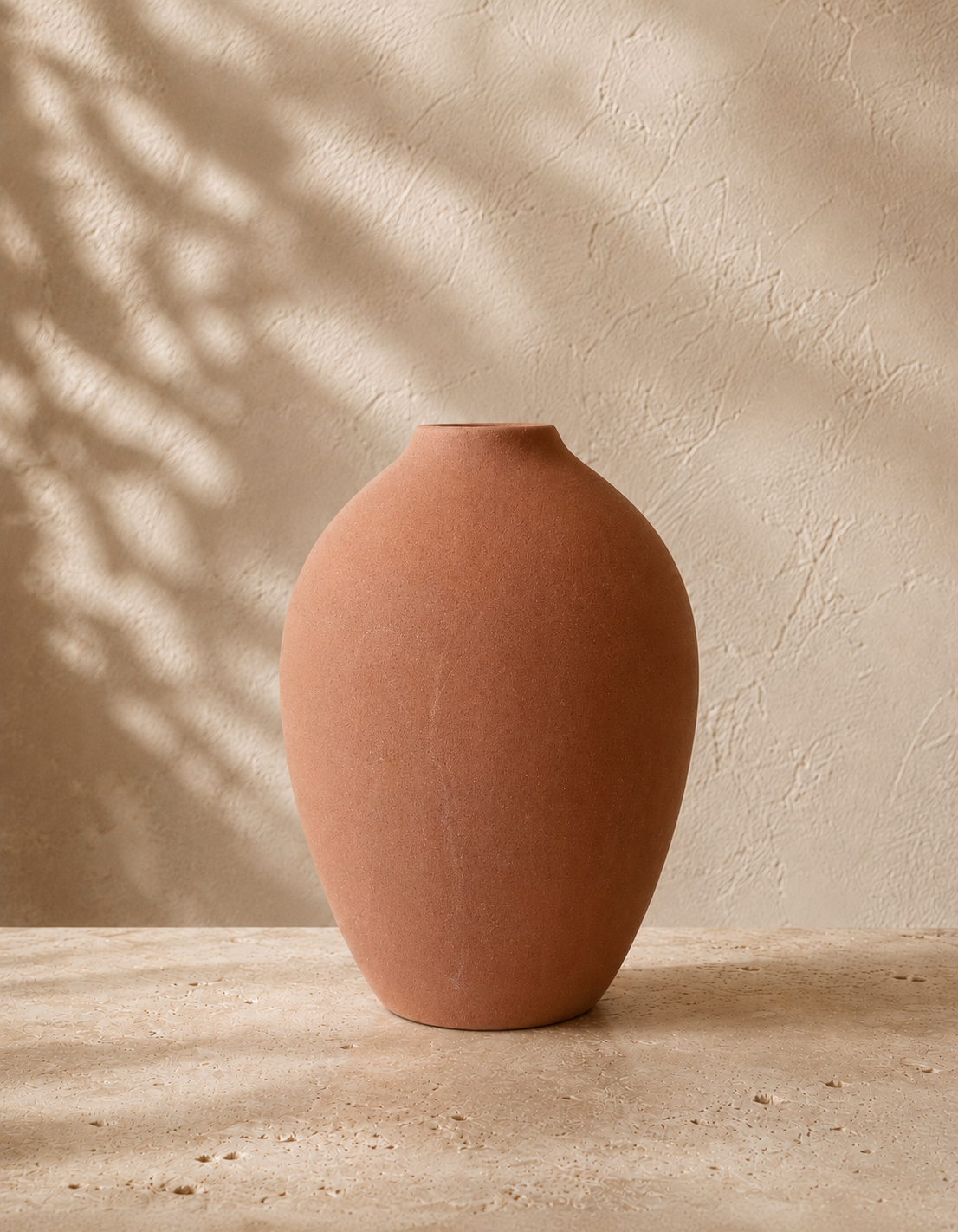 Terra Vessel product image on a warm stone surface
